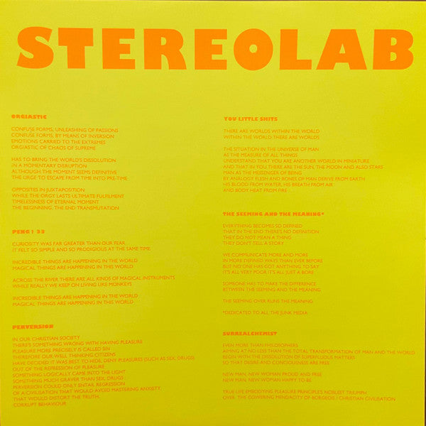Stereolab : Peng! (LP,Album,Reissue)