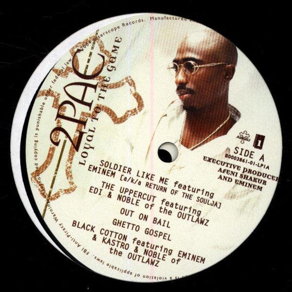 2Pac : Loyal To The Game (LP,Album)