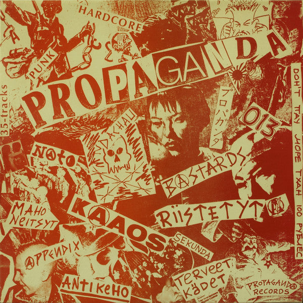 Various : Propaganda - Russia Bombs Finland (LP,Album,Sampler,Reissue)