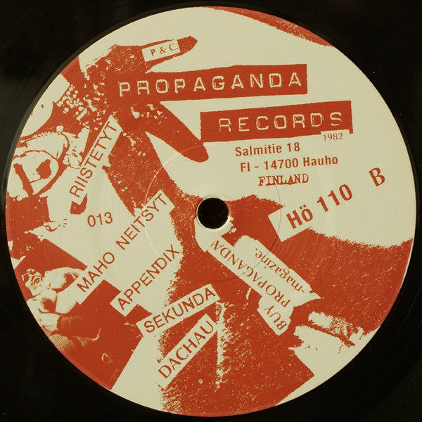 Various : Propaganda - Russia Bombs Finland (LP,Album,Sampler,Reissue)