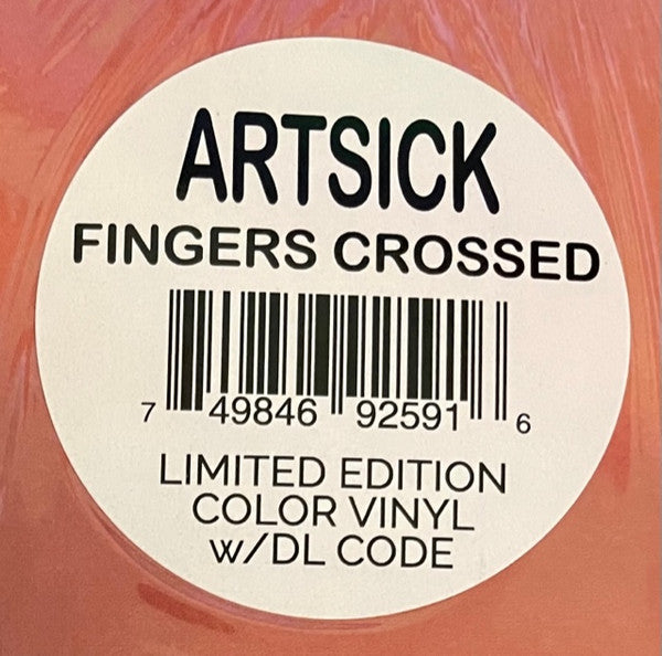 Art Sick : Fingers Crossed (LP,45 RPM,Limited Edition)