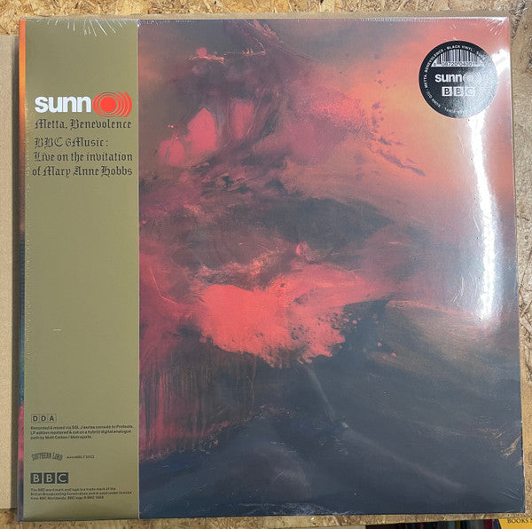 Sunn O))) : Metta, Benevolence BBC 6Music : Live On The Invitation Of Mary Anne Hobbs (LP,Album)