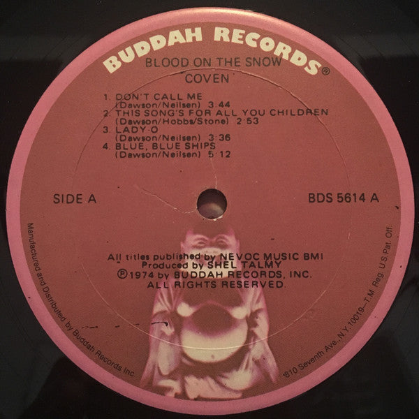 Coven (3) : Blood On The Snow (LP, Album)