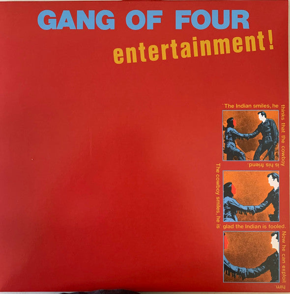 Gang Of Four : Entertainment! (LP,Album,Reissue)
