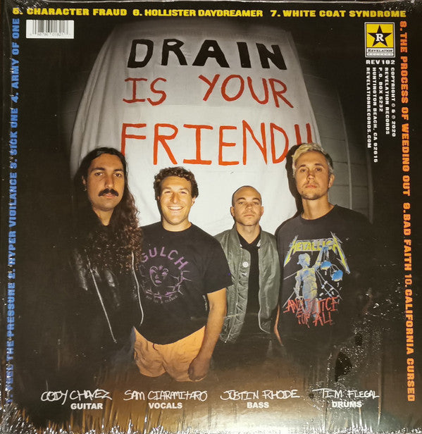 Drain (17) : California Cursed (LP,45 RPM,Album,Repress)