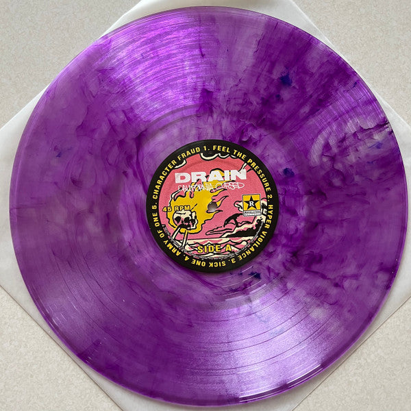 Drain (17) : California Cursed (LP,45 RPM,Album,Repress)
