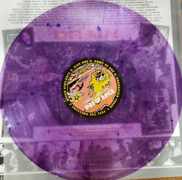 Drain (17) : California Cursed (LP,45 RPM,Album,Repress)