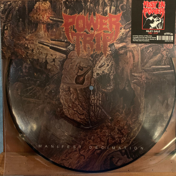 Power Trip (3) : Manifest Decimation (LP,Limited Edition,Repress,Stereo)