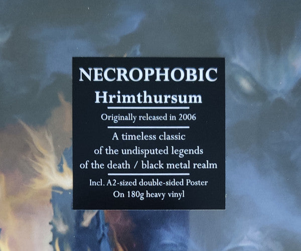 Necrophobic : Hrimthursum (LP,Album,Reissue)