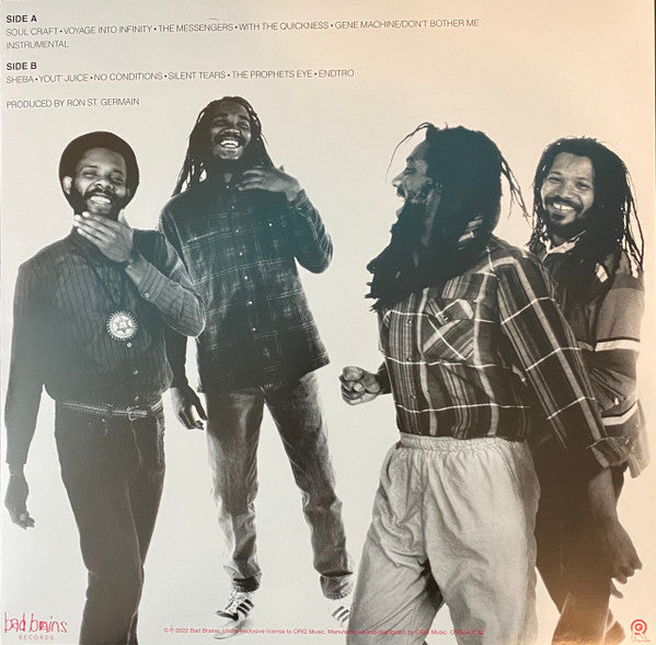 Bad Brains : Quickness (LP,Album,Reissue,Remastered,Stereo)