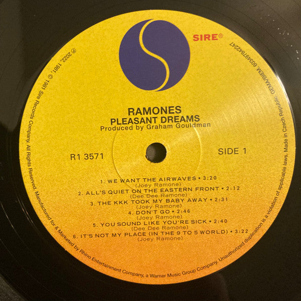 Ramones : The Sire Albums 1981-1989 (6xLP, Album, RE + LP, Comp, Pin + Box, RSD, Comp, )