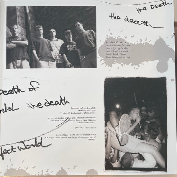 Buried Alive (2) : The Death Of Your Perfect World (LP,Album,Repress)