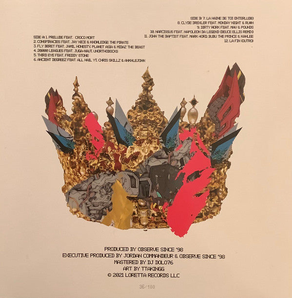 Observe : Le Dernier Royaume (2nd Pressing) (LP, Album, Ltd, RE, Spl)