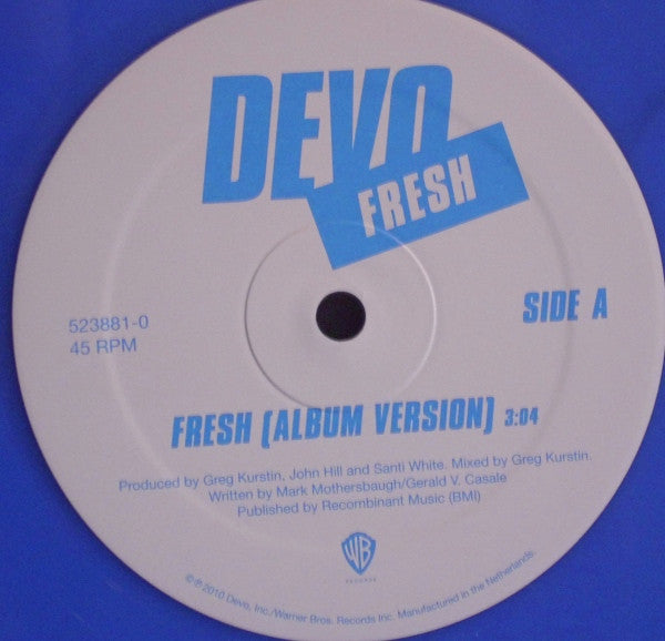 Devo : Fresh (12",45 RPM,Single)