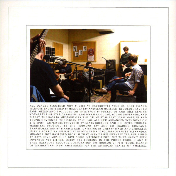 Fucked Up : Daytrotter (7", RSD, Ltd)