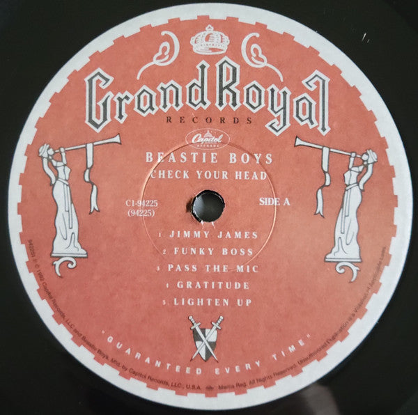 Beastie Boys : Check Your Head (LP,Album,Reissue)