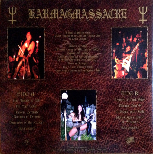Sabbat : Karmagmassacre (LP,Album,Limited Edition,Reissue,Remastered)