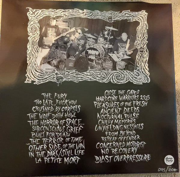 Traffic Death : Judas Curse Of The Iron Sabbath (LP, Album, Ltd, Num, Bla)