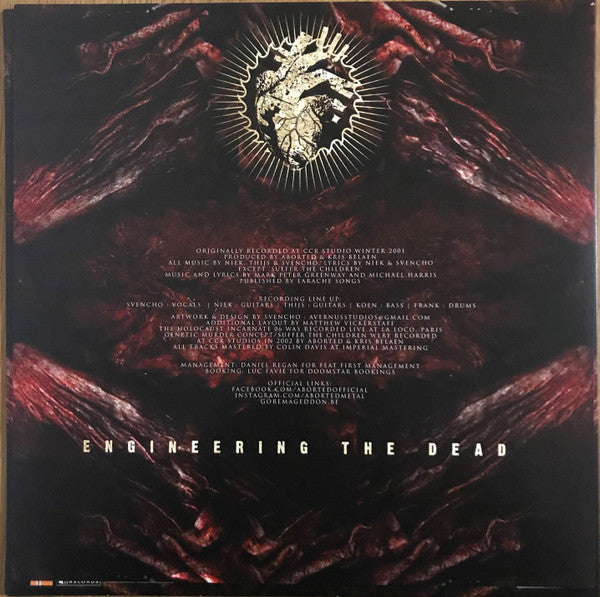 Aborted : Engineering The Dead  (LP,Album,Limited Edition,Reissue)