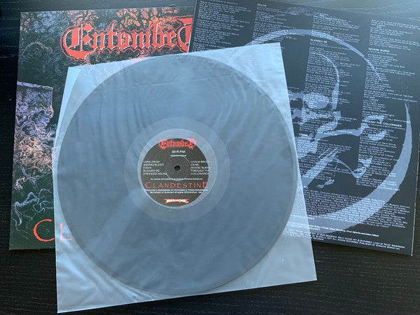 Entombed : Clandestine (LP,Album,Reissue,Remastered,Repress)