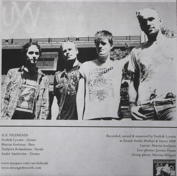 U.X. Vileheads : First EP (7", EP)