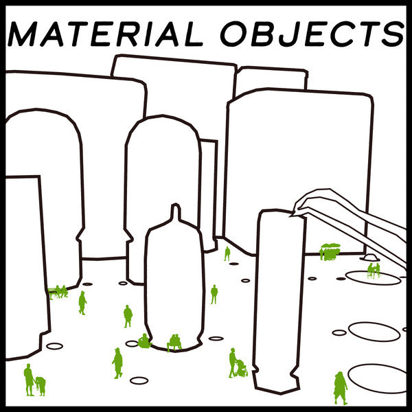 Material Objects : Content Vs Carrier (12", EP, Cle)