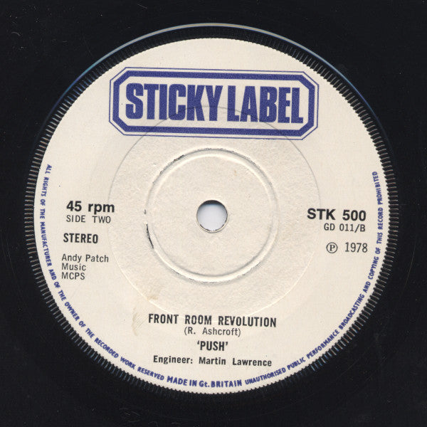 Push (15) : The Cambridge Stomp (7")