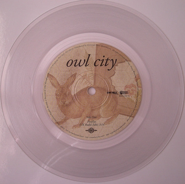 Owl City : Fireflies / Vanilla Twilight (7",45 RPM,Record Store Day,Single)