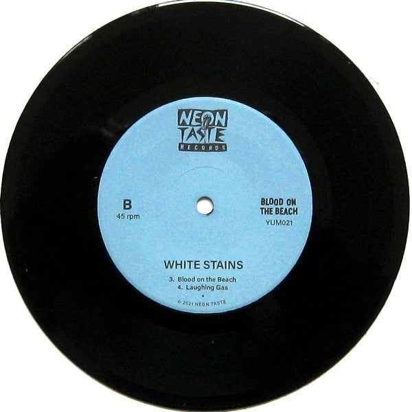White Stains (5) : Blood On The Beach  (7")