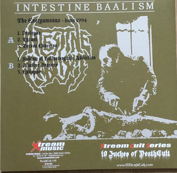 Intestine Baalism : The Energumenus (10",Limited Edition)