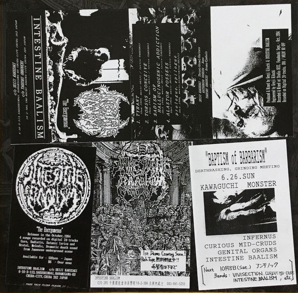 Intestine Baalism : The Energumenus (10",Limited Edition)