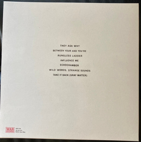 Bent Blue : Between Your And You're (12",Single Sided,EP)