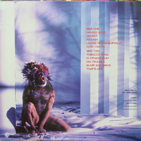 David Lee Roth : Eat 'Em And Smile (LP,Album,Club Edition)