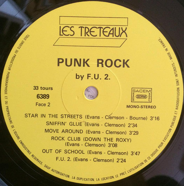 F.U.2 : Punk Rock (LP,Album)
