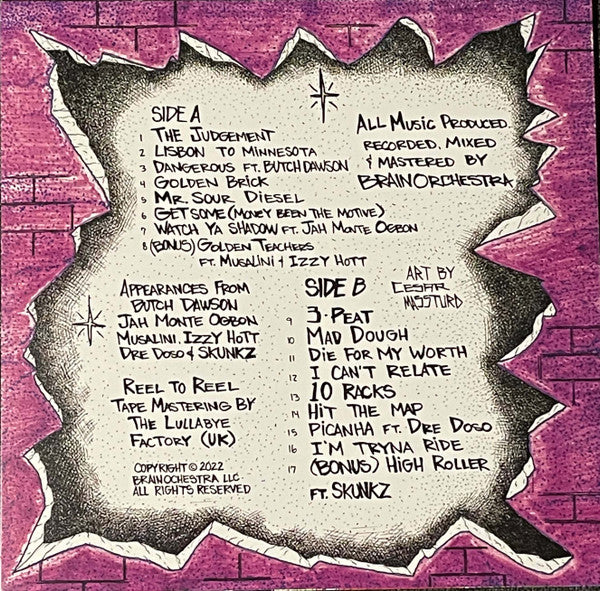 Brainorchestra. : Big Brain (LP,Album,Limited Edition)