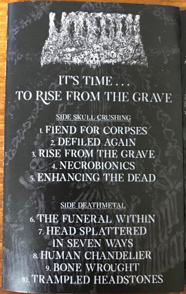 Undeath : It's Time...To Rise From The Grave (Cass, Album, Ora)