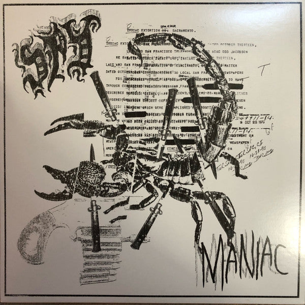 Spy (55) / Maniac (27) : Spy / Maniac (7", Ltd, Cle)