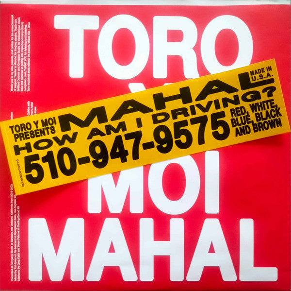 Toro Y Moi : Mahal (LP,Album)