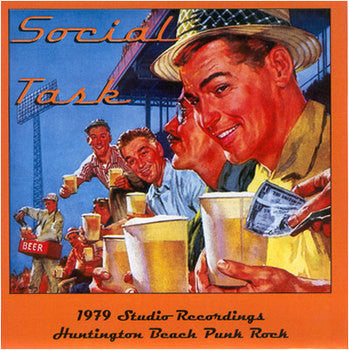 Social Task : 1979 Studio Recordings - Huntington Beach Punk Rock (7", EP, Gol)