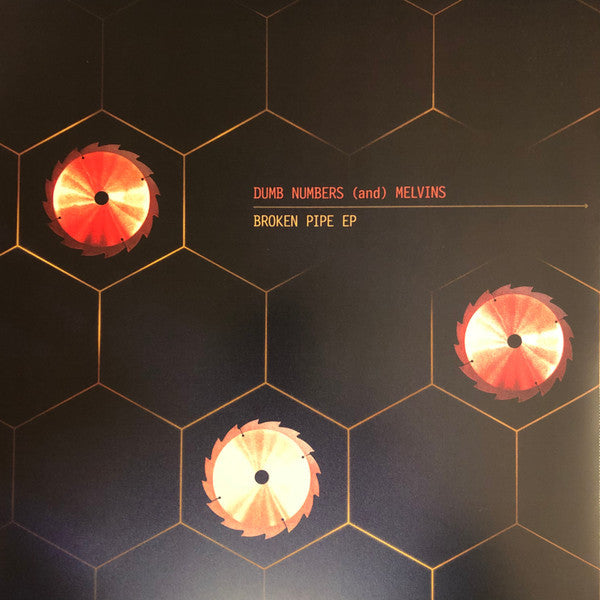 Dumb Numbers (and) Melvins : Broken Pipe EP (12", Shape, EP, Ltd, Num, Oxb)