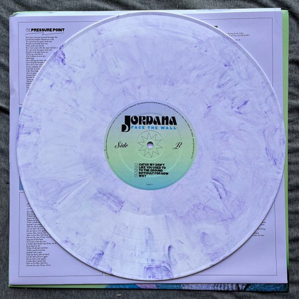 Jordana (7) : Face The Wall (LP, Ltd, Whi)