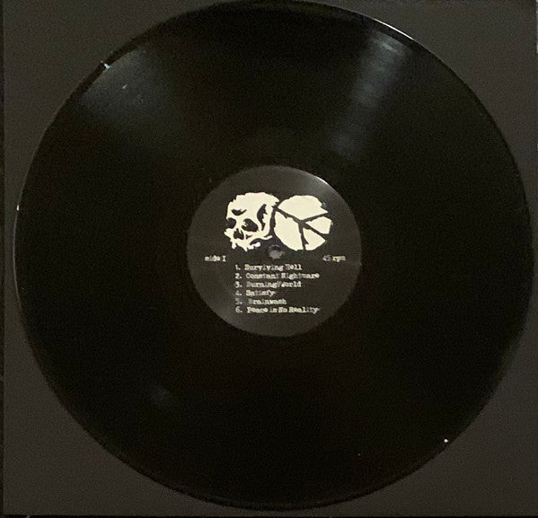 Burning//World : Peace is No Reality (12",45 RPM,Stereo)