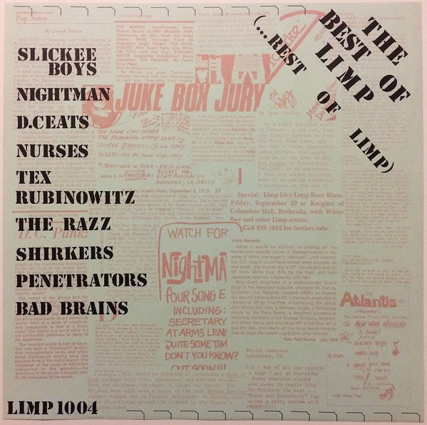 Various : The Best Of Limp (…Rest Of Limp) (LP,Compilation)