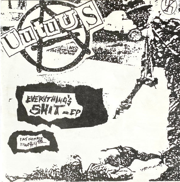 Uutuus : Everything's Shit-EP (7", EP, Whi)