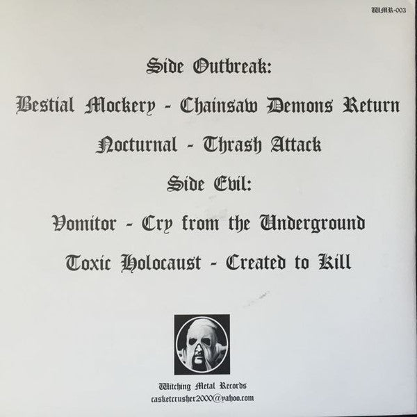 Various : Outbreak Of Evil (7", EP, Comp)