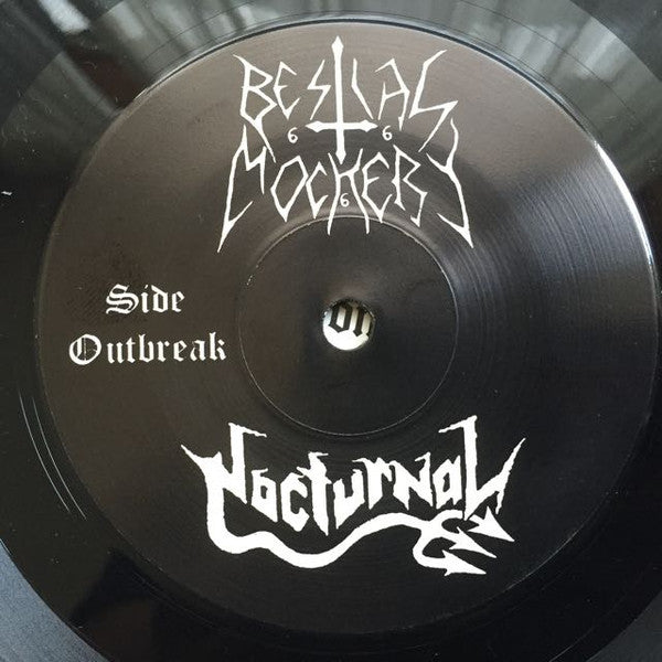 Various : Outbreak Of Evil (7", EP, Comp)