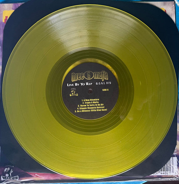 Three 6 Mafia : Live By Yo Rep (B.O.N.E. Dis) (12",EP,Limited Edition,Reissue,Special Edition)