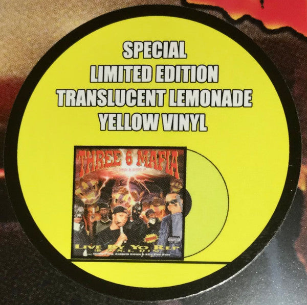 Three 6 Mafia : Live By Yo Rep (B.O.N.E. Dis) (12",EP,Limited Edition,Reissue,Special Edition)