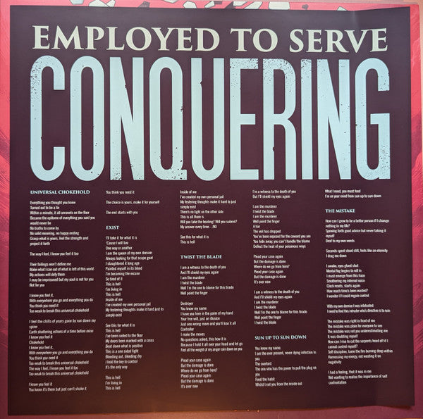 Employed To Serve : Conquering (LP)