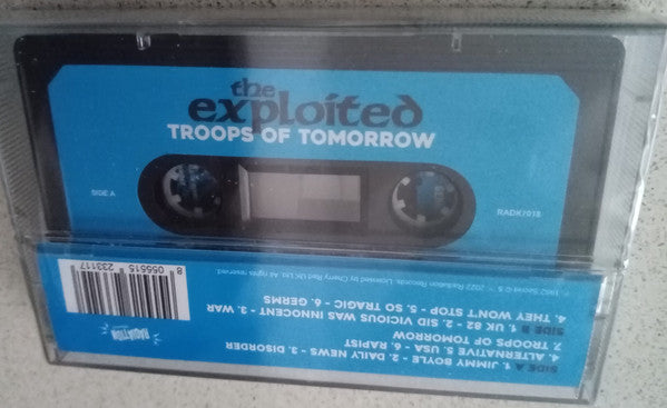 The Exploited : Troops Of Tomorrow (Cass, Album, Ltd, RE, Bla)